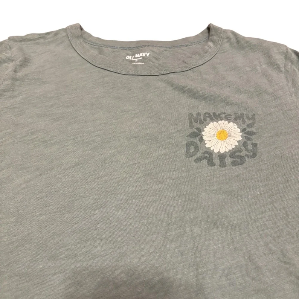 Old Navy Green Graphic T Shirt - Picture 4 of 7